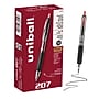 uniball 207 Retractable Gel Pens, Medium Point, 0.7mm, Red Ink, Dozen (33952)~#|#~7BC48E2D-80D4-4E29-A6480A4C726FC28D_sc7