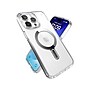 Speck Presidio Perfect-Clear MagSafe ClickLock Phone Case for iPhone 15 Pro Max, Clear/Chrome (150465-3199)~#|#~7BC9DBCC-EEB5-45DA-B4FEAD16FD0DB09F_sc7