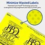 Avery Laser/Inkjet Multipurpose Rectangle Labels, 4.75" x 3.75", Neon Yellow, 160/Pack (94254)~#|#~7BC9F454-77CC-4583-B51FA5EAF2FB4166_sc7