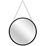 Infinity Instruments Franc II Black Plastic Framed Wall Mirror, 22" (20209BK)~#|#~7BCD20AF-0469-4600-8B68A2D75EB63791_sc7