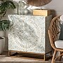 Baxton Studio Quintus 30"H Mother of Pearl Storage Cabinet, Mosaic Multicolor/White/Gold (240-13473-HiT)~#|#~7BD6AB3C-5CB1-432B-929C983DCF337AAE_sc7