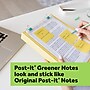 Post-it Recycled Notes, 3" x 3", Canary Collection, 75 Sheet/Pad, 24 Pads/Pack (654R24CPCY)~#|#~7BD82DAD-FADA-4706-8839BB81F2992E26_sc7