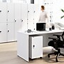 Bush Business Furniture Assure 26"H Storage Cabinet, White (AUS116WHSU)~#|#~7BD8567F-0781-4021-9B92ED88879E4174_sc7