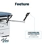 Viva Comfort Adjustable Exam Table with Stirrups & Storage, 500 lbs. Capacity, Blue (ADI996-09-SSU2-BLU-MK)~#|#~7BD98652-0047-4253-9299FA7D2435A79A_sc7