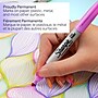 Sharpie Glam Pop Permanent Marker, Fine Tip, Assorted, 24/Pack (2185229)~#|#~7BE20135-0CA0-4423-9D4BB77809CA7728_sc7
