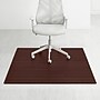 Anji Mountain Deluxe Bamboo Carpet & Hard Floor Chair Mat, 48" x 60", Dark Cherry (AMB24023W)~#|#~7BE304F5-F58D-4E8A-83CBC9B502A131D5_sc7