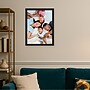 Amanti Art Brushed Metallic Black Narrow 18" x 24" Polystyrene Picture Frame, Black (A42678299137)~#|#~7BED7037-5F3D-4237-9DDB61DC80D87EC5_sc7