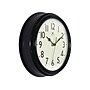 Infinity Instruments Nostalgic Wall Clock, Plastic/Glass, 9.5"Dia. (20306BK-4544)~#|#~7BF0F709-7C5F-4E3A-8BDAEBE549403E96_sc7