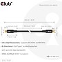 Club 3D 6.56' USB C to Mini DisplayPort Audio/Video Cable, Male to Male, Black (CAC-1561)~#|#~7BF2F549-BC65-46FA-B957926983792EBE_sc7
