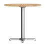 Flash Furniture Bennett 30" Round Wooden Commercial Indoor Table, Natural Top/Silver Base (GSFRD30NTT2222S)~#|#~7BF44378-147D-4586-B6FAA757C1DC64A4_sc7
