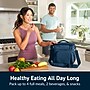 Bentgo Prep Deluxe MultiMeal Insulated Lunch Bag, Navy Blue (BGPRPBAG-NB)~#|#~7BFBE357-4CFC-459D-B926FEC35452FFD8_sc7