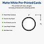Avery Double Black Border Matte Blank Card, White, 120/Pack (S00-D2C)~#|#~7BFD29E2-9CED-4309-BE049D43C017197E_sc7