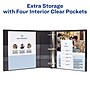 Avery Heavy Duty 2" 3-Ring View Binder, Slant Ring, White, 4/Pack (79790)~#|#~7C00AF2D-9F22-4F87-9B3EF5A7BD533CF1_sc7