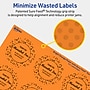Avery Laser/Inkjet Multipurpose Circle Labels, 2" Dia., Bright Orange, 120/Pack (94501)~#|#~7C02645B-5D70-43EB-A7DF293CDD619896_sc7