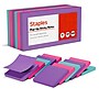 Staples Pop-up Notes, 3" x 3", Berry Blast Collection, 100 Sheet/Pad, 12 Pads/Pack (52225)~#|#~7C037B31-2FAC-43E6-9F02ED90761ED892_sc7