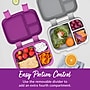 bentgo Fresh Bento Box, 3-Compartment, Purple, 39.2 oz. (BGOFR-2P)~#|#~7C05A384-F8B2-4D57-9F9AAE78F46DEBFB_sc7