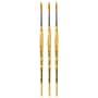 da Vinci JUNIOR Synthetics Tempera Synthetic Bristle Round, Size 5 Student Brush, 3/Pack (DVXVA3035-3)~#|#~7C06D5F1-5530-4F45-817946D6775C7C2C_sc7