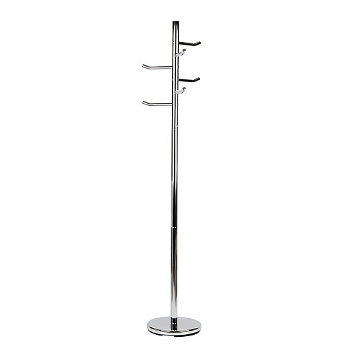 Mind Reader Coat Rack Freestanding Coat Tree, Silver, Metal (CRMAGSIL