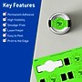 Avery Decorative Edge Multipurpose Labels, 1.5" x 3.5", Neon Green, 400/Pack (94122)~#|#~7C08C8A8-19D0-4E32-8DDCE63565DC009D_sc7