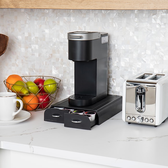 Mind Reader 2-Drawer Single Serve Coffee Pod Drawer Keurig Mini