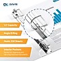 Davis Group QuickFit Heavy Duty 1 1/2" 3-Ring Standard Binders, D-Ring, White, 2/Pack (94020-02)~#|#~7C0EF338-9D47-4D92-91D140784D7E084A_sc7