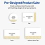 Avery Laser/Inkjet Rectangle Multipurpose Labels, 1" x 2-5/8", White, 160/Pack (S00EWS)~#|#~7C0FBB69-4323-4BC1-9EF104379AC460A6_sc7