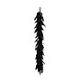 Nearly Natural Artificial Real Touch Halloween Black Norfolk Island Pine Garland, 6' (W1382)~#|#~7C0FC31F-FC9A-4CF6-9FE61932AA4F452F_sc7