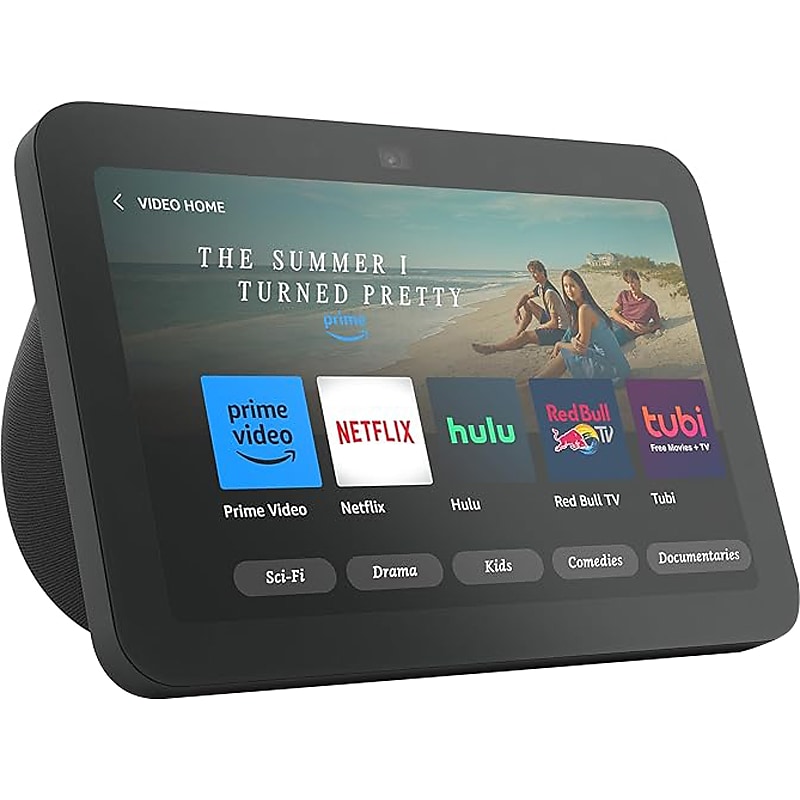 Amazon Echo Show 8 (3rd Gen) 8" Smart Display, Charcoal (B0BLS3Y632) image 1