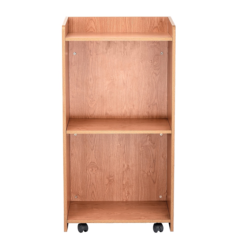 AdirOffice 46" Portable Lectern, Medium Oak (661-07-MEO) image 1