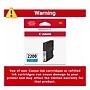 Canon PGI-2200 Cyan Standard Yield Ink Cartridge (9304B001)~#|#~7C1B3FCC-5478-4666-AE3B9D56888EAA19_sc7