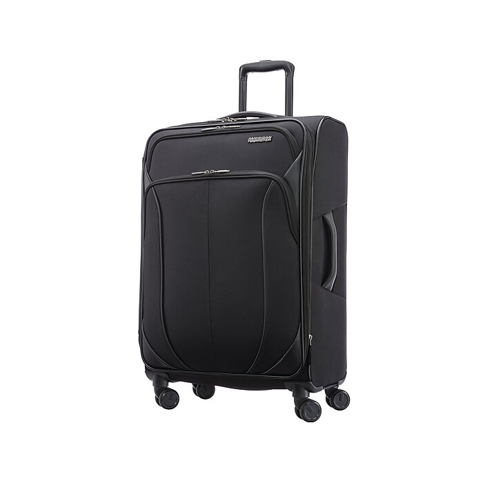 American Tourister SQUASEM ブラック 68cm スクアセム スピナー 66 エキスパンダブル ブラック｜スーツ