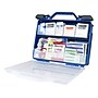 First Aid Only Plastic First Aid Kit with Magnetic Flashlight, 50 People, 322 Pieces, Clear/Blue (91414)~#|#~7C1E4EC7-C1C9-435E-9EF169B5C10F5672_sc7