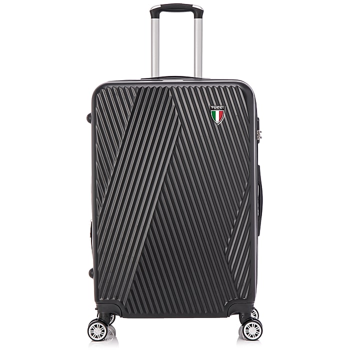 TUCCI COLPI 3-Piece Hardside Luggage Set with Spinner Wheels