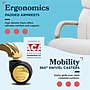 La-Z-Boy Symphony Ergonomic Bonded Leather Swivel Executive Chair, White and Gold (CCHR10013A)~#|#~7C22BC50-02E2-481F-AD967DADC4FECCE7_sc7
