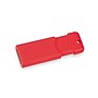 Verbatim 32GB PinStripe USB 3.2 Gen 1 Flash Drive, Red/Blue, 2/Pack (70056)~#|#~7C236085-6993-470D-BC5E8D6E7888831B_sc7
