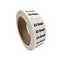 Nahanco XX-Small Plastic Size Marker, Black/White, 250/Roll (DSM-01)~#|#~7C287217-F0C5-4EC1-A5600B63BF182B80_sc7