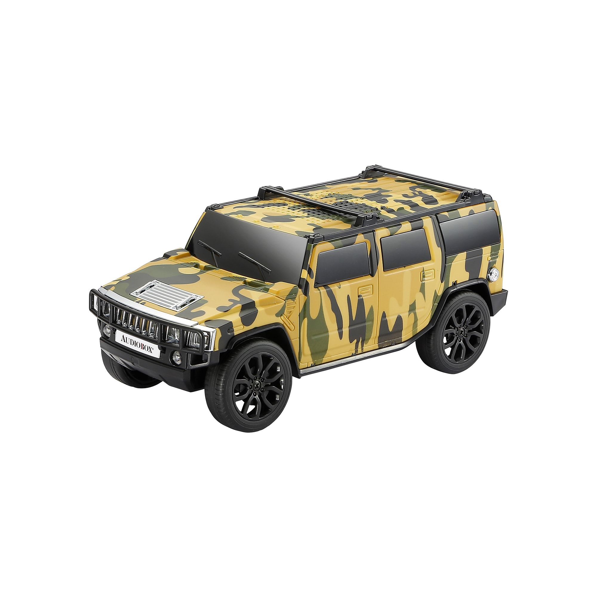 Audiobox SoundRides Wireless Bluetooth SUV-Style Speaker with WaveSync & Lights, Camouflage (TRK-2009CAMO) Sansujyuku sansujyuku.com