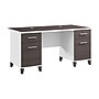 Bush Home Somerset 60" W Office Computer Desk with Drawers, Storm Gray (WC81028K)~#|#~7C2BAFCA-2CBB-4840-9E5AD527D85E832A_sc7