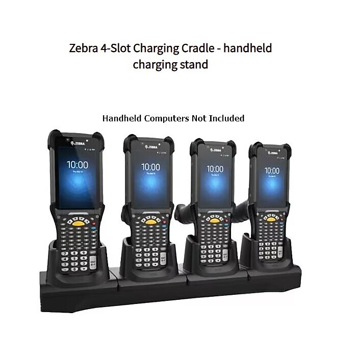Zebra MC9300 4 Slot Charging Cradle (CRD-MC93-4SCHG-01) | Staples