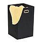 Household Essentials 23-Gallon Hamper, Polyester, Black (5640-1)~#|#~7C2DD510-F499-4A23-BC8B3775E503B6DA_sc7