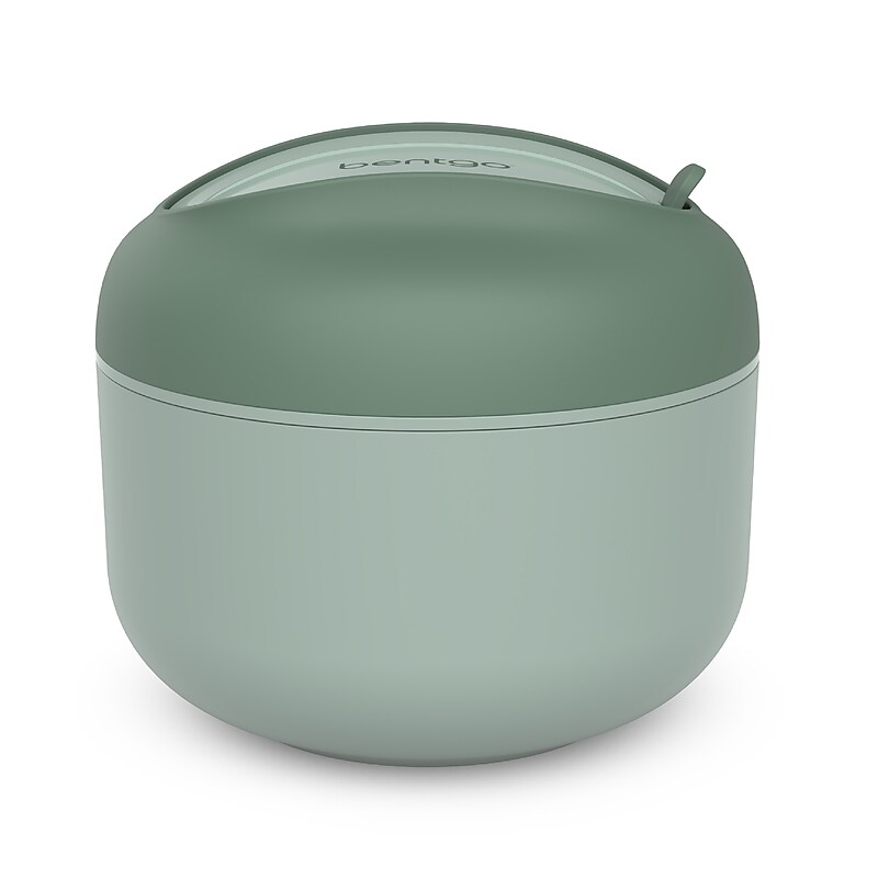 Bentgo Bowl Stainless Steel Insulated Food Jar, Khaki Green, 21.2 oz.  (BGOBL2-KG) image 1