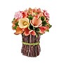 National Tree Company 9" Spring Pink Floral Bundle (EG79-19B0111-1)~#|#~7C31F1F1-A2C1-4B0B-A77BF15431B9306D_sc7
