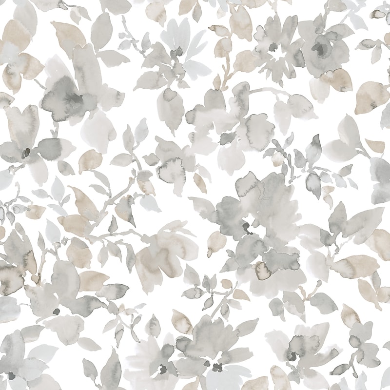 York Wallcoverings Watercolor Floral Peel and Stick Wallpaper (RMK11235WP) image 1