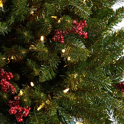 Nearly Natural Holiday Pre-Lit Artificial Christmas Plant - Thumbnail 3