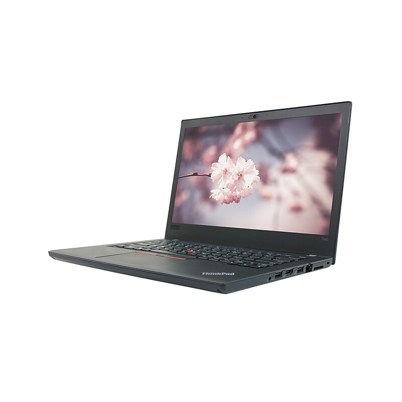 Lenovo ThinkPad T480 14" Refurbished Laptop, Intel Core i5-8350U, 1.7GHz, 16GB RAM, 256GB SSD, Windows 11 Pro (J5-T480A24) image 1