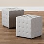 Baxton Studio Elladio Fabric Ottoman, Grayish Beige, 2/Set (156-2P-9297-HT)~#|#~7C3B5D40-1A29-4CBC-AB98C35C38C0A63E_sc7