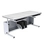 VersaDesk Revolution 60"W Manual Adjustable Standing Computer Table, White (RST6030-WW)~#|#~7C3E43A5-23C0-455F-94F4BBD114F85282_sc7