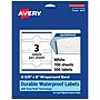 Avery Laser/Inkjet Decorative Edge Waterproof Multipurpose Labels, 8"  x 2.375", White, 300/Box (94117)~#|#~7C453B30-578C-45ED-B59FFBB30E6828ED_sc7