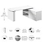 Bush Business Furniture Stratus 72"W Electric Adjustable Standing Desk with Storage, White (SUT020WH)~#|#~7C4559C7-20D2-42B3-9053DF35CD7C805E_sc7