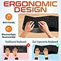 Delton G20 Wireless Ergonomic Keyboard and Optical Mouse Combo, Black (DKMKITERG20-WB)~#|#~7C4E8650-9CCA-447D-9CB3320F2BBAD4DA_sc7